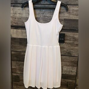 NWT- Pro Shop by Sage Collective- White Tennis Dress-Size Small